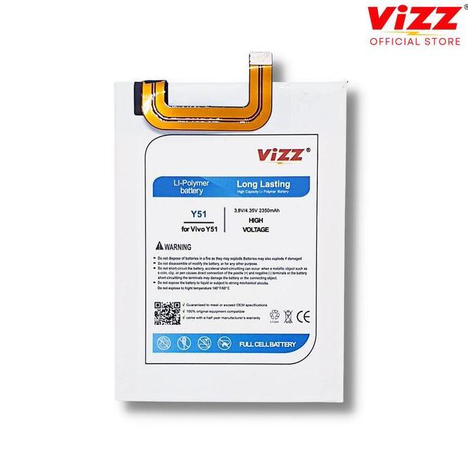 TERBARU - Vizz Baterai Vivo Y51 Original