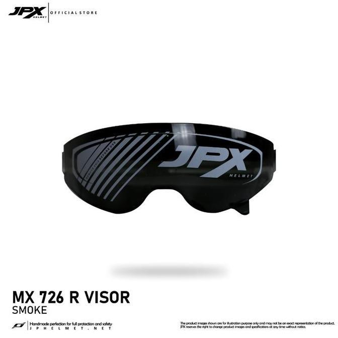 BEBAS ONGKIR - Visor MX-726R - Kaca Helm JPX MX-726R
