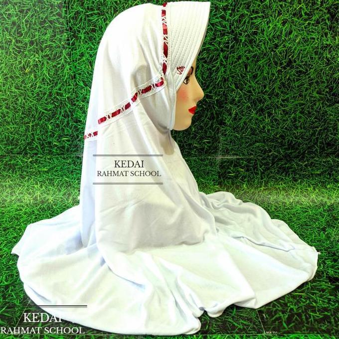 Kerudung Jilbab Seragam Sekolah Anak SD MI Madrasah Ibtidaiyah