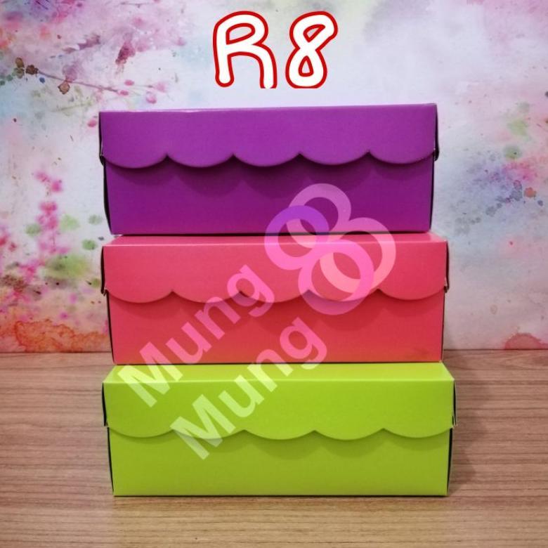 Bisa Cod Dus Nasi 18X18 / Kotak Nasi 18X18 / R8 350 Warna Ak ||