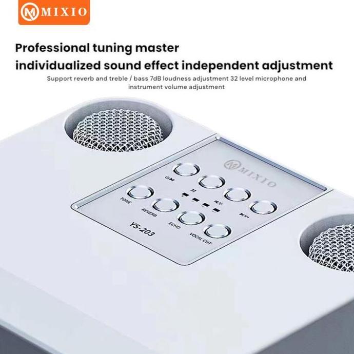 MIXIO YS-203 Voice Change Karaoke Speaker Bluetooth for Mobile Phone