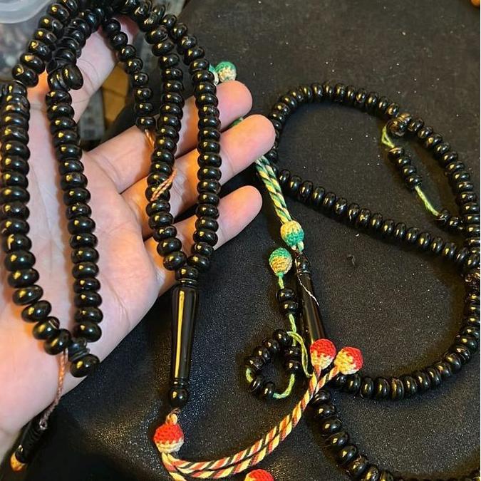 Tasbih yuser laut merah pipih asli mesir TM