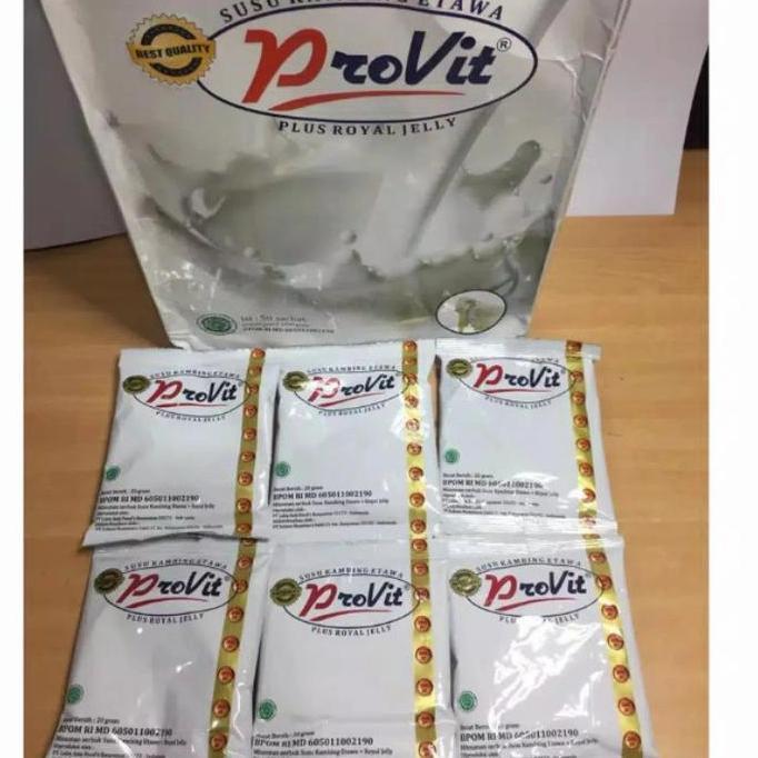 25 sachet susu kambing etawa provit
