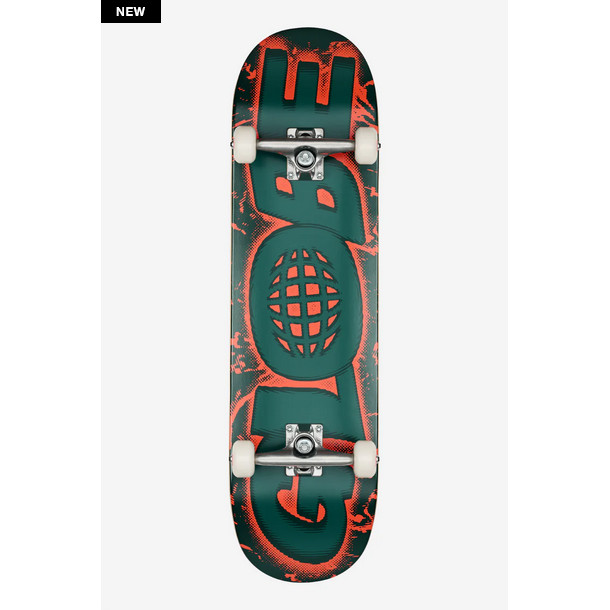 Skateboard Globe GO Reverb Dark Olive/Phantom Complete - 8.375" / Fullset Skateboard Globe