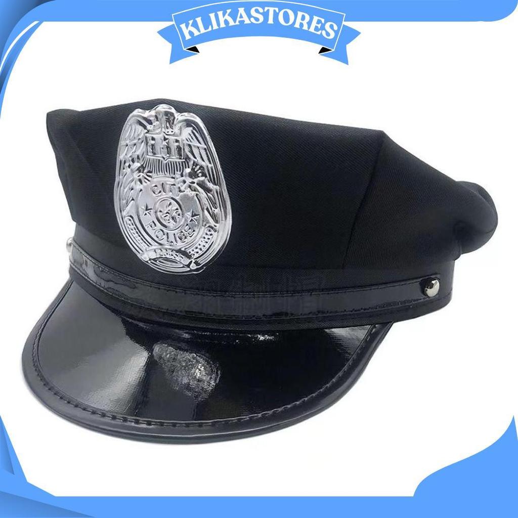 Topi Polisi Sexy Cosplay Kostum Dewasa / Aksesoris Polisi Party / Halloween Outfit Ori