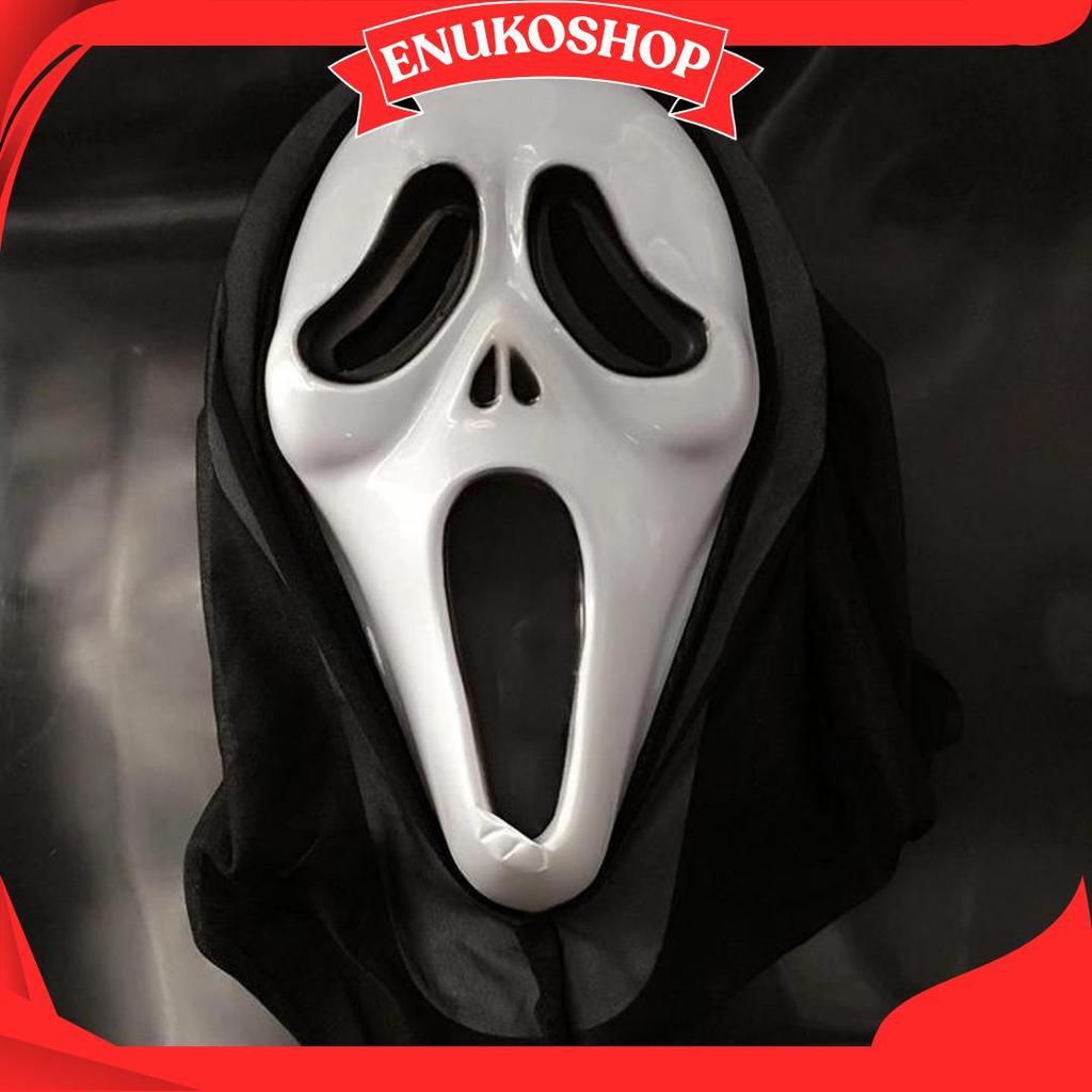 Grosir Topeng Scream Murah Skull Mask Halloween Topeng Pesta Haloween Cod