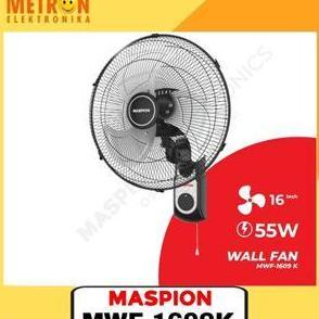 MASPION MWF 1609 K / WALL FAN 16 IN / KIPAS ANGIN DINDING / MWF1609K