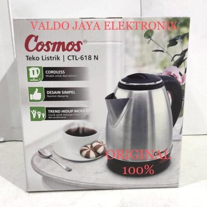 COSMOS Electric Kettle CTL-618/Teko Listrik CTL618/Tempat Masak air