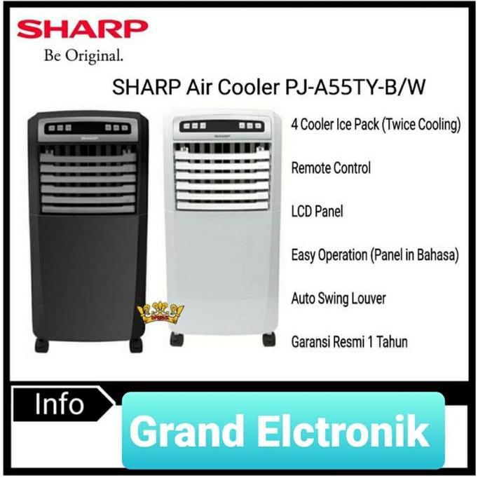 Air Cooler Sharp Pja55Ty Ac Portable Ruangan Rumah Kualitas Terbaik Harga Termurah