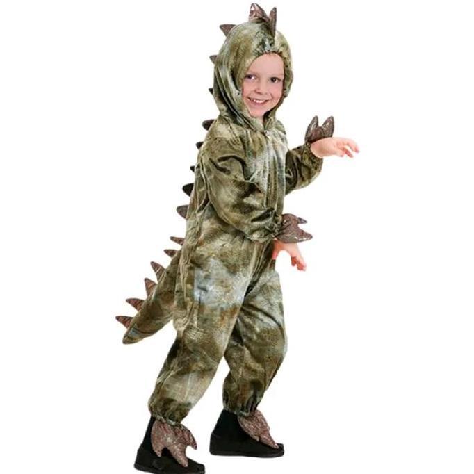 ] T-Rex Tyrannosaurus Costume Dinosaurus Kostum Dinosaurus anak Halloween Costume