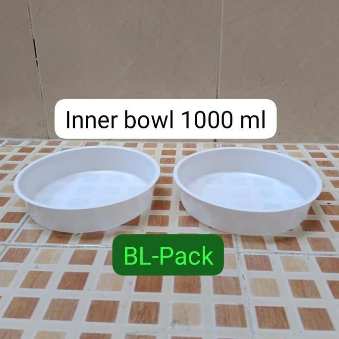inner paper bowl 1000 ml putih tebal