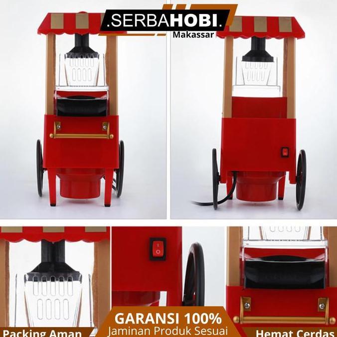 """] Mesin Carnival Electric Popcorn Maker Hot Air / Alat Pembuat Popcorn Listrik