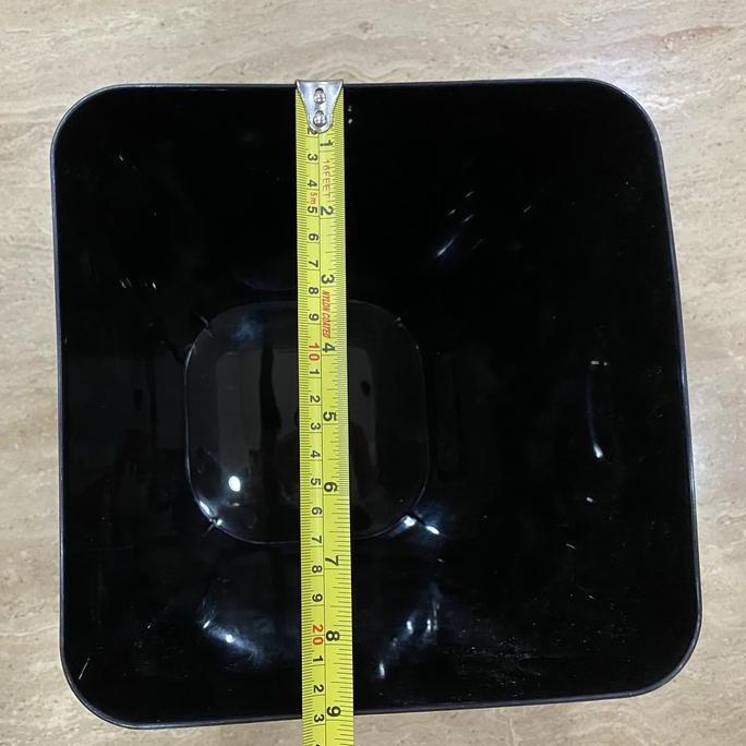 Hoshiko Project Tempat Sampah Tong Sampah Kotak Plastik Tebal Tempat Mirip Ace Hardware Hitam Putih