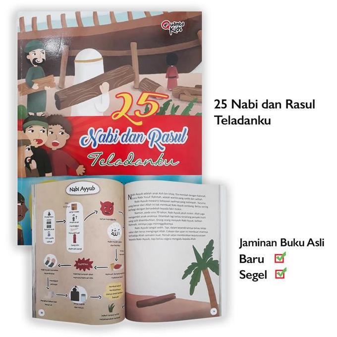Buku 25 Nabi Dan Rasul Teladanku Lish Adnan Quanta Kids
