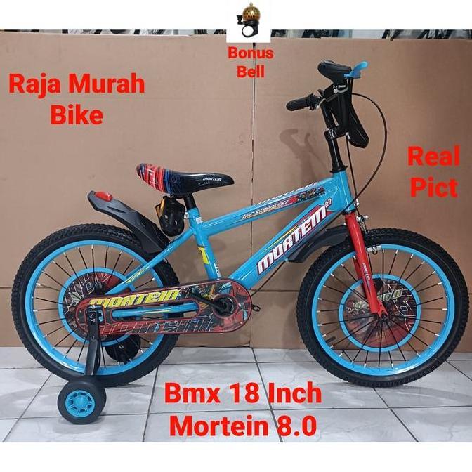 Promo Sepeda Anak Laki Laki Bmx Mortein 8.0 18 Inch PMB Sepeda Anak PMB Bmx 18 Inch Mortein 8.0 COD