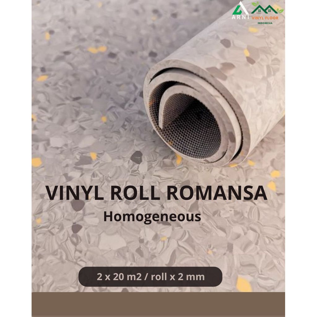 lantai vinyl roll homogeneous anti bakteri