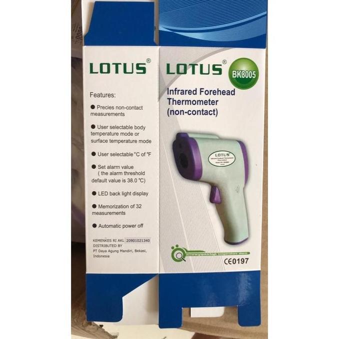 Termometer Infrared / Forehead Lotus