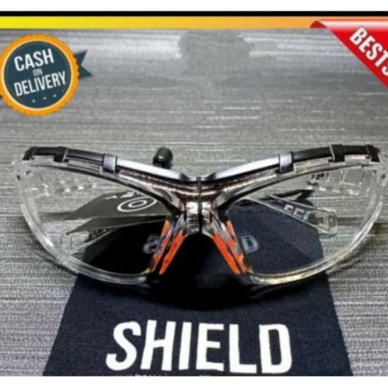 Kaca Mata Bening NZ805 Anti Debu Pria Dan Wanita