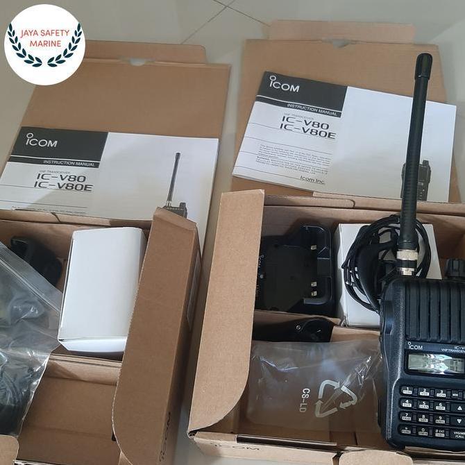 HT RADIO ICOM V80 ORIGINAL IC-V80 HANDY TALKY WALKY TALK BUKAN V86 V88  BUKAN SAMYUNG STV160 ICOM GM