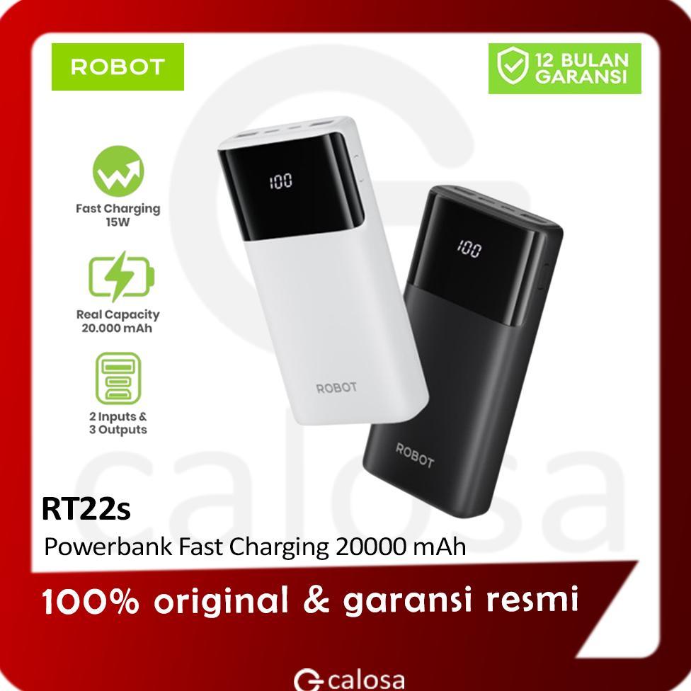 Powerbank Robot RT22s 20000 mAh Fast Charging Powerbank