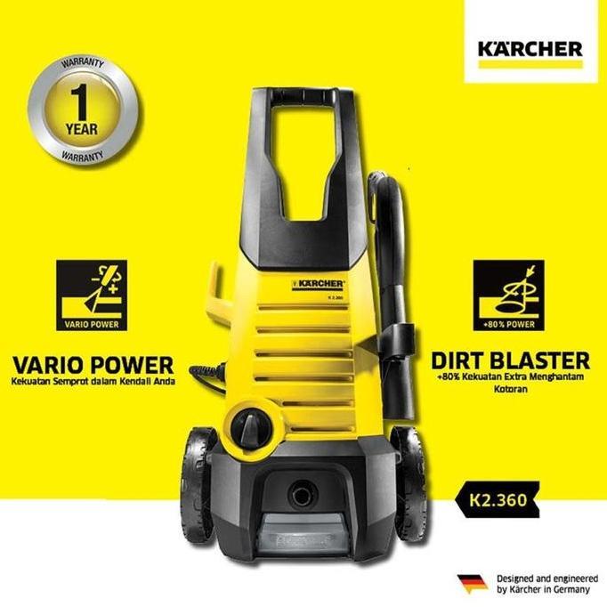 KARCHER JET CLEANER MESIN CUCI MOBIL MOTOR TIPE K 2.360 ORIGINAL DAN TERPERCAYA