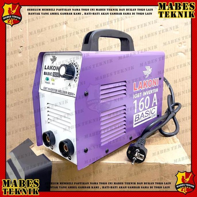 Promo Mesin Las Lakoni Basic 162Ix - Trafo Las Inverter Welder Basic 162 Ix Cod
