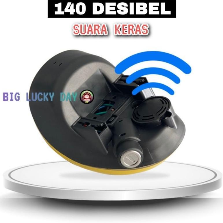 Mars Shop Lampu Sepeda Listrik Indikator Bateri + Kunci Kontak 48V - 60V Bentuk Kotak Motor Listrik 