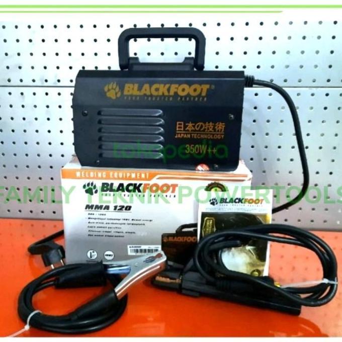 Promo Blackfoot 350 Watt Mesin Las Inverter Mma 120 A Mesin Trafolas Murah Cod
