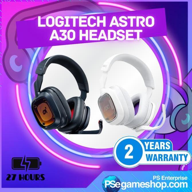 HEADSET GAMING / Logitech / Astro A30 / LIGHTSPEED Wireless Gaming Headset / Headset Logitech Astro 