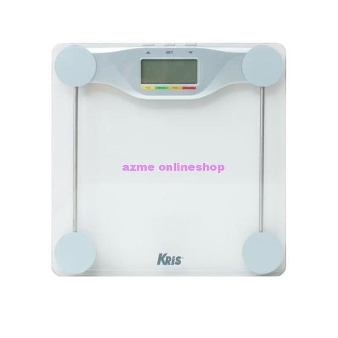 Krisbow Timbangan Badan Digital_Timbangan Badan Transparan 180 Kg