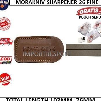 batu asahan pengasah pisau - morakniv diamond sharpener 26 fine - like Knife Steel