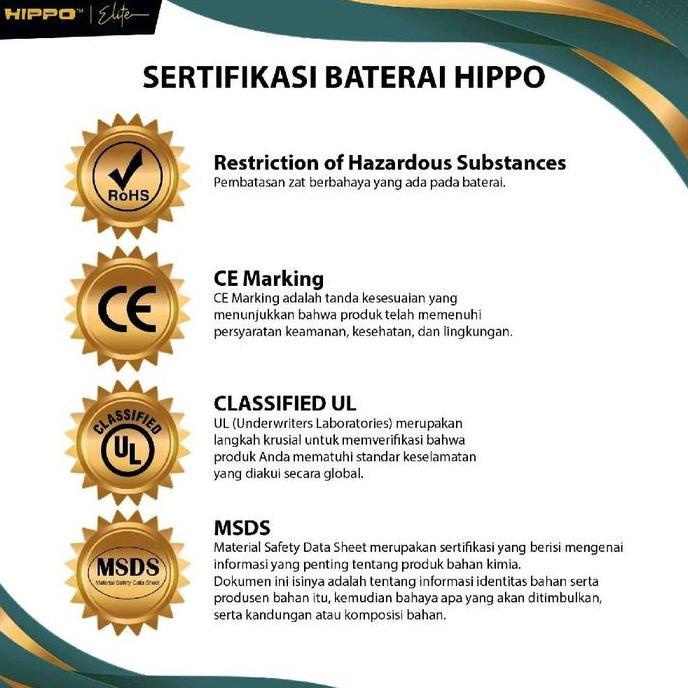 Hippo - Baterai BM49 Compatible With Mi Max 1 4800mAh Batt Batre Batere Batrai Battery Baterai