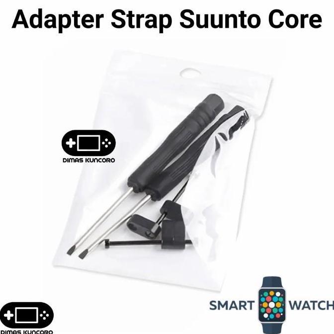 DR62>> Adapter Strap Suunto Core Connector Konektor Lug Strap Zulu Nylon