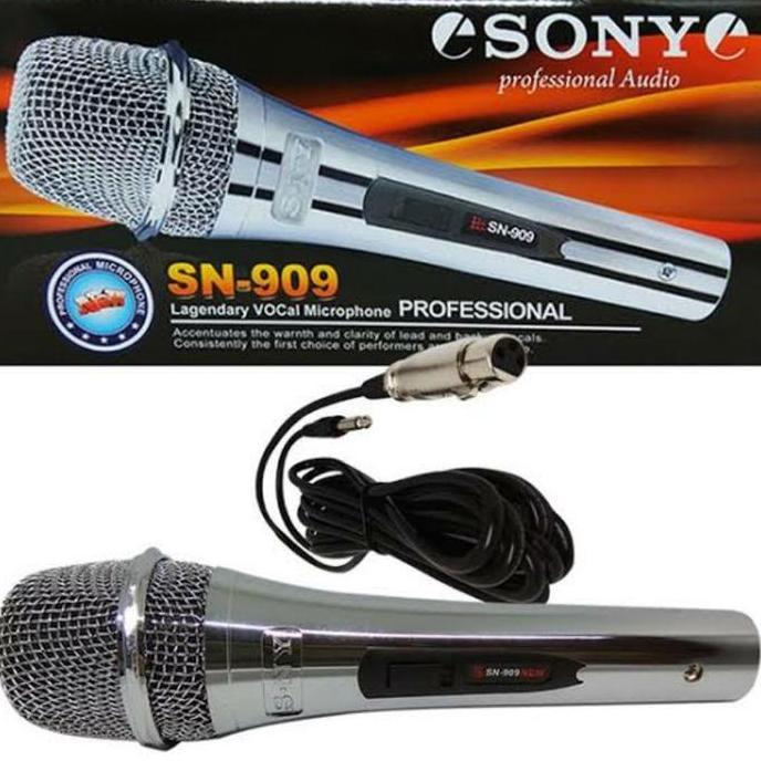 Microphone SONY SN - 909 / Mic SONY SN 909 SILVER, GOLD,