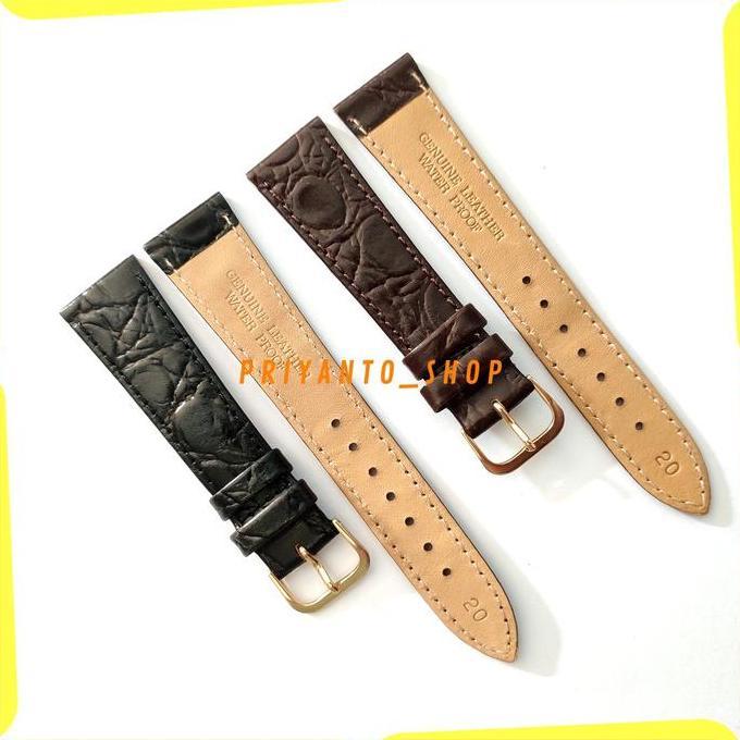DB15 >> Strap Tali Jam Tangan 20mm Tali jam kulit 20mm LKZ20 bagus Termurah