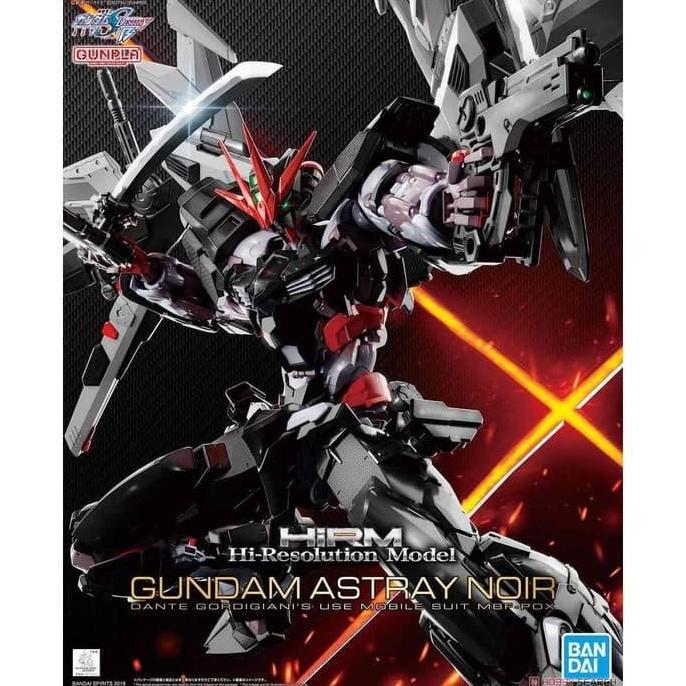 Bandai HIRM Hi Res High Resolution Gundam Astray Noir