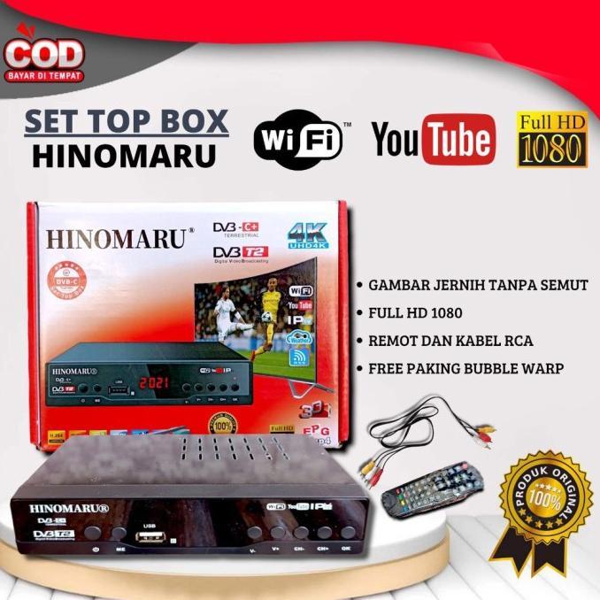 Paling Dicari Set Top Box Receiver Penerima Sinyal TV Digital STB Hinomaru Limited Edition