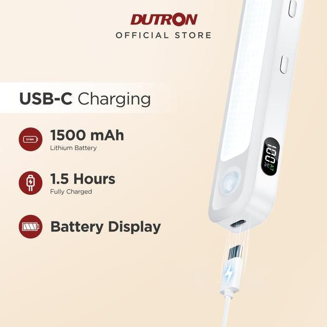 Premium DUTRON LED Light Bar Sensa / Lampu LED Sensor GerakPortable Promo