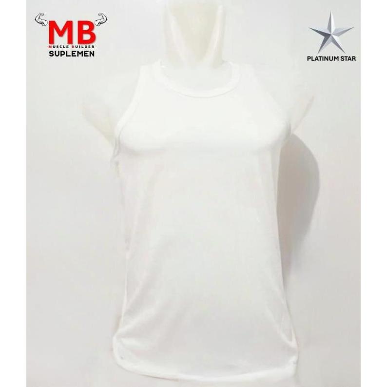 Singlet Gym Kaos Dalam Pria Laki-Laki Fitness Laki Olahraga Fitnes Susu Whey Protein Isolate Mass Ga