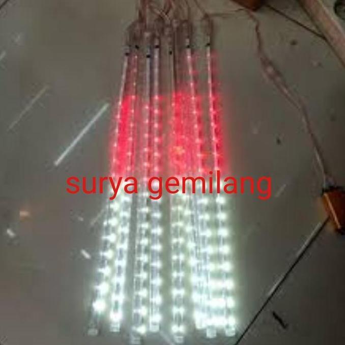 Promo Lampu Meteor Merah Putih. Lampu Pohon Meteor Jatuh Merah Putih. Lampu Pohon Kemerdekaan. Lampu