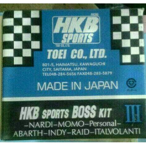 Boskit Stir Racing HKB JAPAN (Kijang new/Kapsul) Original