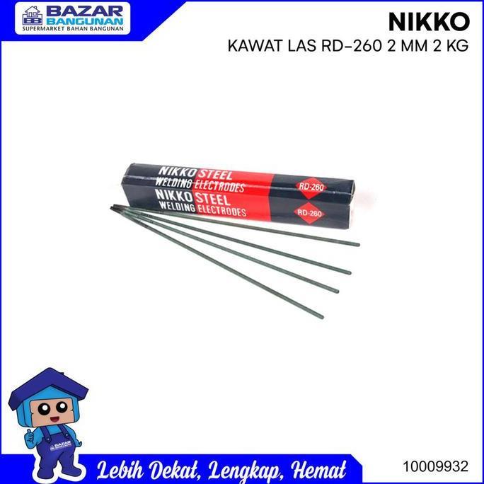Nikko Steel - Kawat Las Listrik Welding Electrodes Rd 260 Rd260 2 Mm