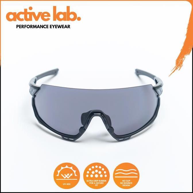 TERBARU active lab Eyewear P Series - Mirage - Black