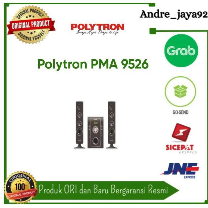 POLYTRON MULTIMEDIA SPEAKER PMA 9526 /B / PMA9526/B ORIGINAL DAN TERPERCAYA