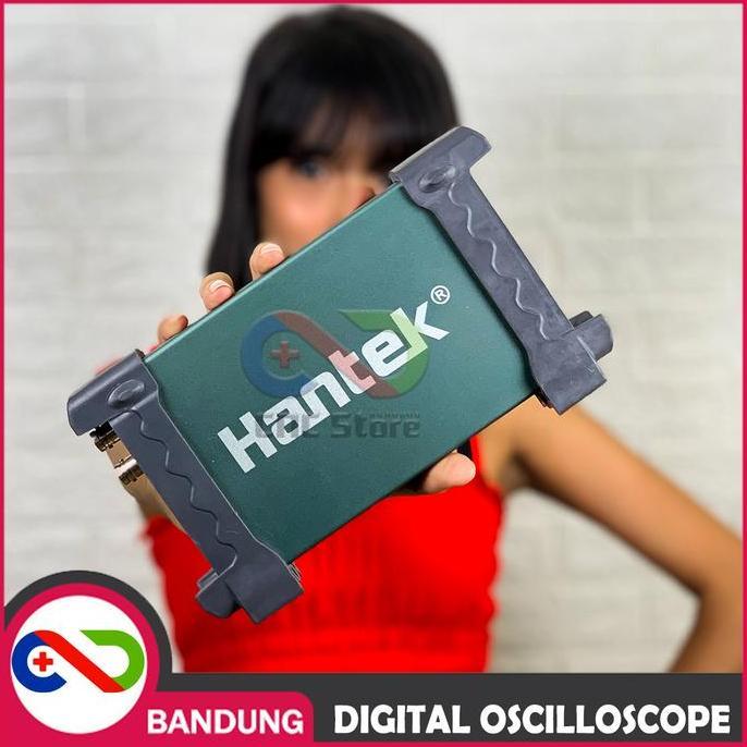 Hantek 6022Be Digital Pc Oscilloscope Osiloskop 20Mhz 2 Channel Baru