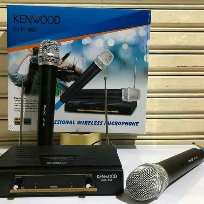mic wireless kenwood uhf-889 Original