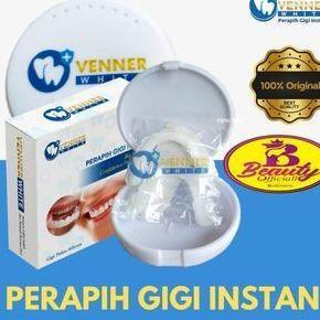 Venner White gigi palsu not snap on smile Perapih Gigi Instan original 1-00% asli import Original