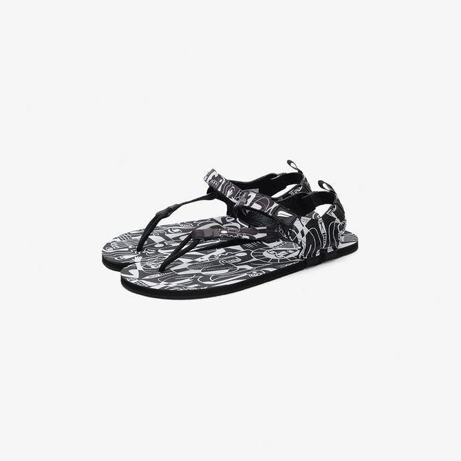 Tapak X Abenk Barefoot Flip Flops - Black Light