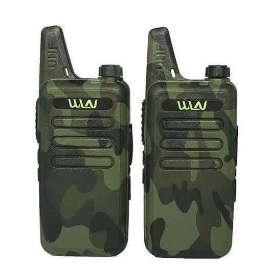 HT WLN KD-C1 Loreng (2 unit) Handy Talky Mini Walkie talkie jarak jauh 10 km Original