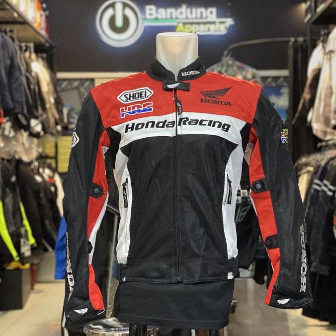 TERMURAH - Jaket Motor Honda Racing HRC Shoei Mesh Jacket Protector - XXL